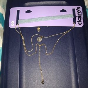 3/$15 Blue “jean” choker